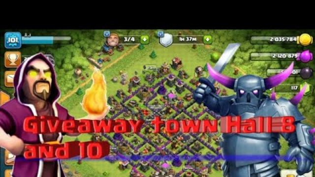 Clash of clans live stream with me