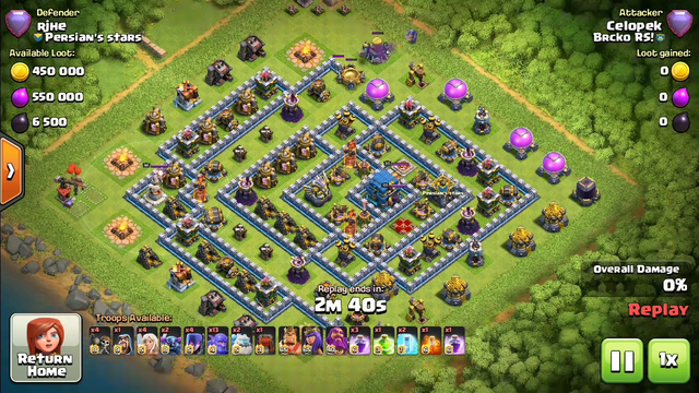 Clash of clans th12 3 star attack