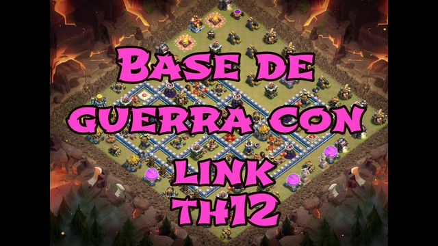 Base De Guerra Con Link - Anti 3 - Clash Of Clans