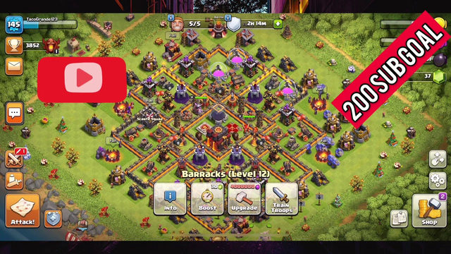 Clash of Clans TH10 War Attack Strategy