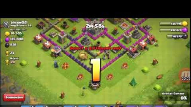 Hi every one my clash of clans gameplay
