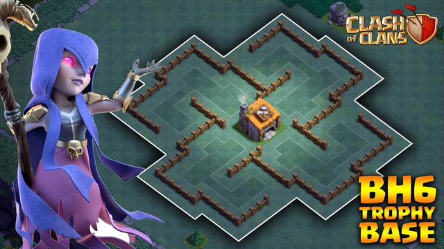 Best Builder Hall 6 (BH6) Base W/ Defense Replays! Anti Witch Layout w/ Copy Link! Clash of Clans