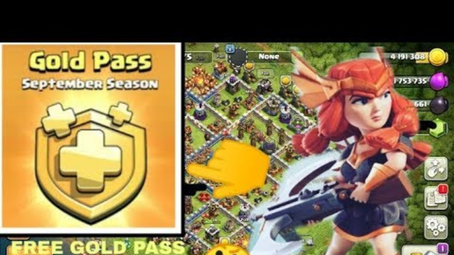 HOW TO GET FREE GOLD PASS IN COC MUST WATCH