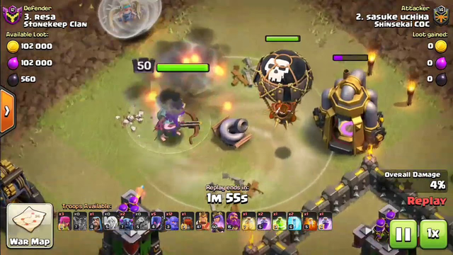 Top 2 amazing thing happen in clash of clans