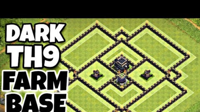 Best Th9 Dark Elixir Farming Base 2019 | Dark Farming Base With Link | Clash Of Clans