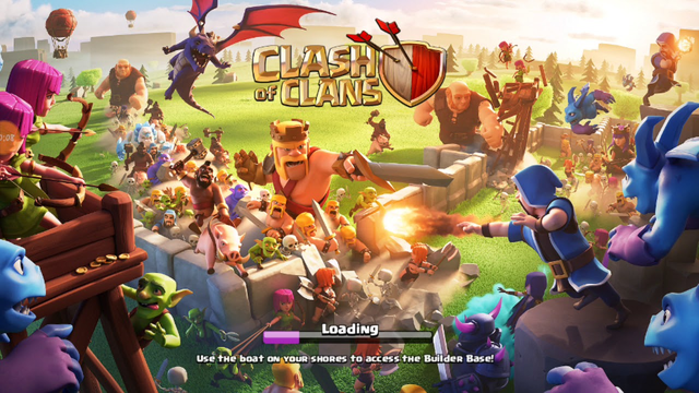 Clash of clans Attack on 8th townhall in balloon