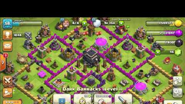 Clash of clans!!!!!!!!!!!!! Town hall 9 base