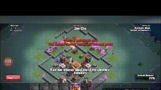 Area 51 raid storm in clash of clans base
