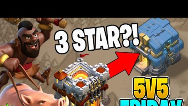Can I Get This 11v12 3 Star?! - 5v5 Friday - Clash of Clans