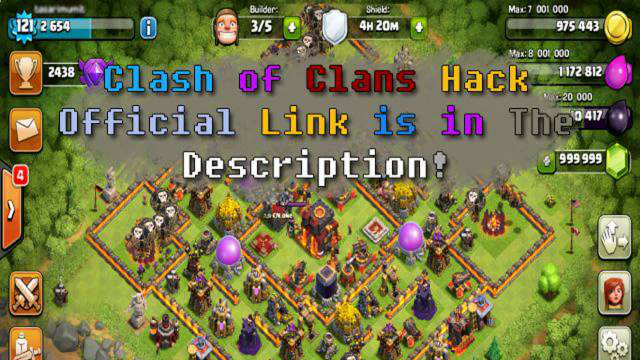 clash of clans modded gold