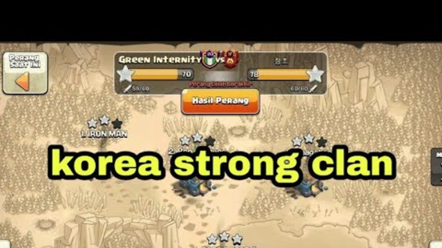 the key to the success of the Korean clan in the clan war | Clash of Clans
