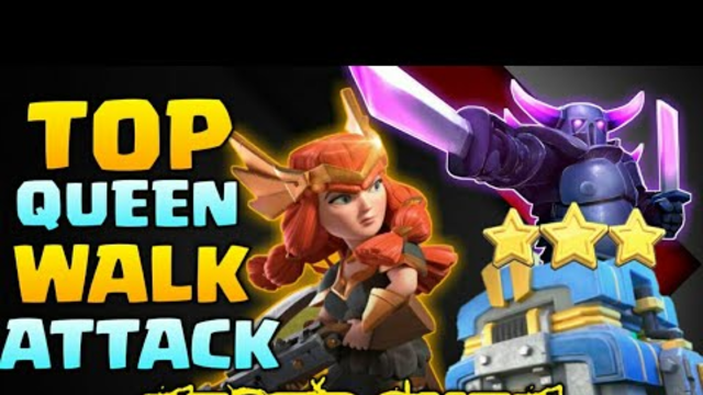 Destroyed TH12 | Top Queen Walk Attack! Strategy | Clash of Clans