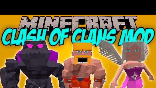 CLASH OF CLANS MOD - Clash of clans en minecraft realista!! - Minecraft mod 1.7.10 Review