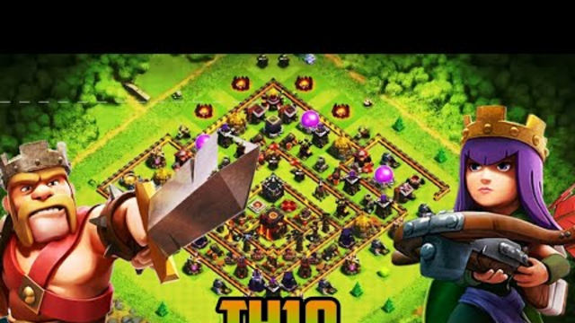 BASE TH10|CLASH OF CLANS |THEPABLOGAMES
