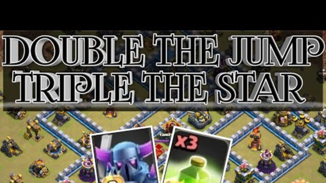 Double the Jump - Triple the Star!! TH12 Amazing ground 3Star War attack Strategy 2019! COC.