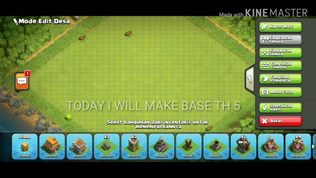 Clash Of Clans Making Base TH 5