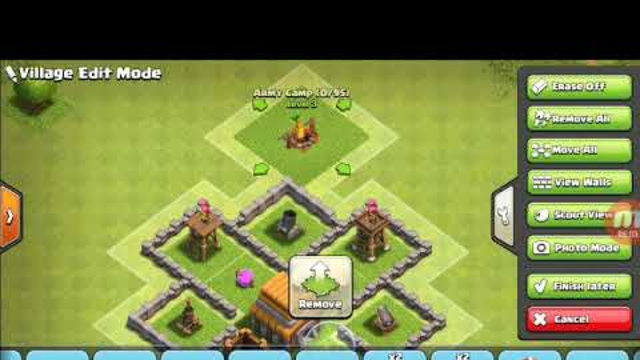 Clash of clans town hall lvl 5 base