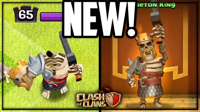 HEADLESS Skeleton King! NEW Clash of Clans Update!