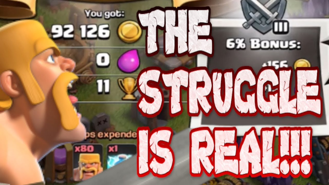 ITS ROUGH TRYING TO GET LOOT!!! BUILDING THE WORST TOWN HALL 12 EPISODE 5!!! CLASH OF CLANS