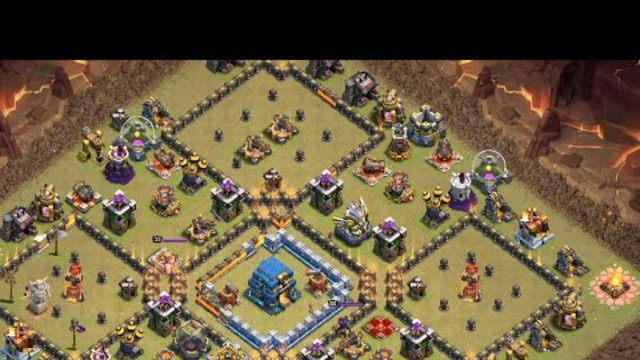 TH12 Queen Charge Hog War Attack Strategy Clash of Clans