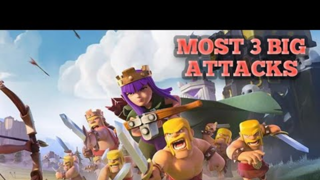 Most 3 Big Attacks for Clash of Clans l Uplode By THE GAMING WORLD l 2019 l My First YouTube Channel