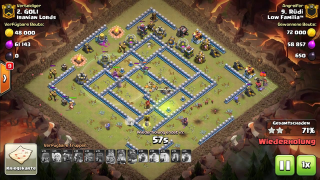cw 3 sterne ag  *Clash of Clans  * CoC
