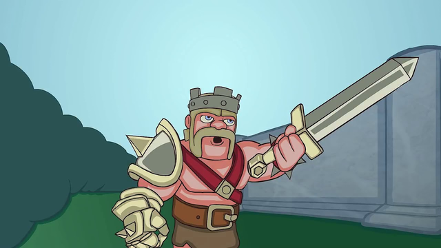 Clash of clans Animation - Raid the village Inferno tower powerrr!