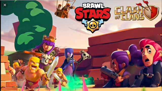 Brawl Stars Gameplay/14,000 trophy PRO PLAYER +Clash of clans lava looning attack!