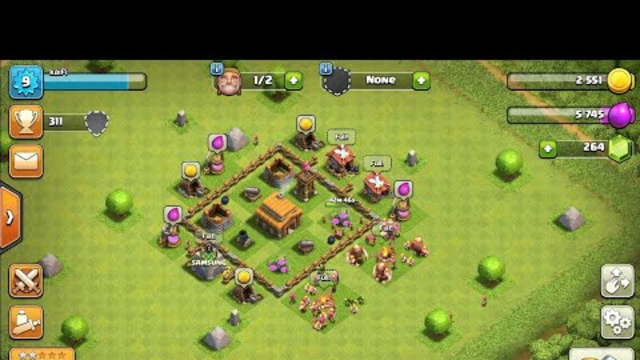 Cleaning my base | Clash of clans