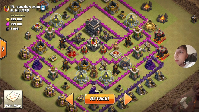 My first video in clash of clans