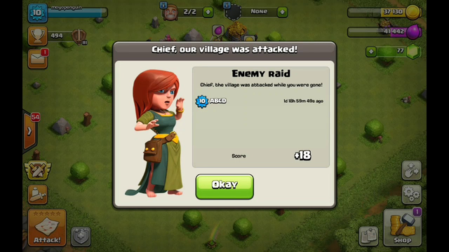 Clash Of Clans gameplay 1