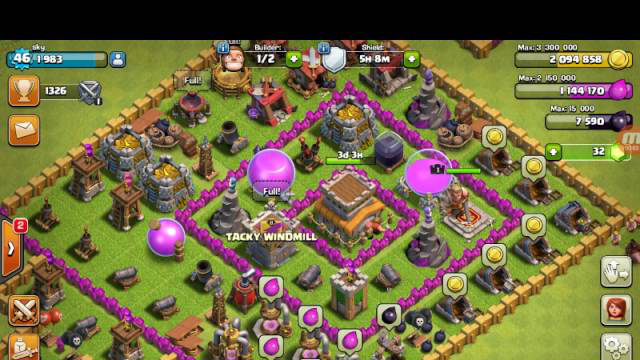Gameplay #2 clash of clans