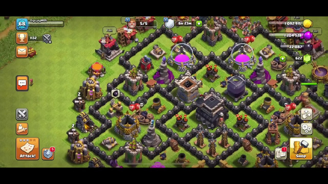 Just got Town Hall 9 in Clash of Clans!!!!