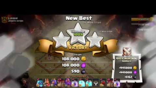 Clash of Clans 3 Star Attack