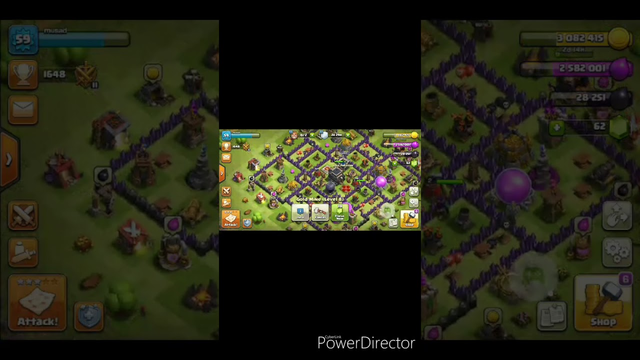 Clash of clans no name of clan I am shocked
