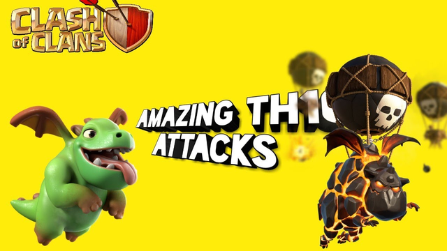 Amazing TH10 War Attack Strategies | Clash of clans