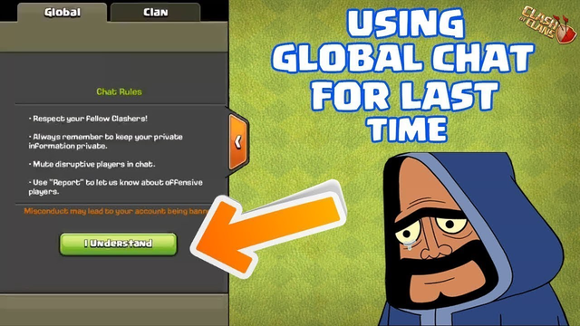 Bye Global Chat - Clash Of Clans