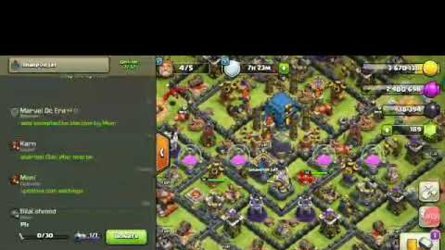 My clash of clans base # promotion of my clan