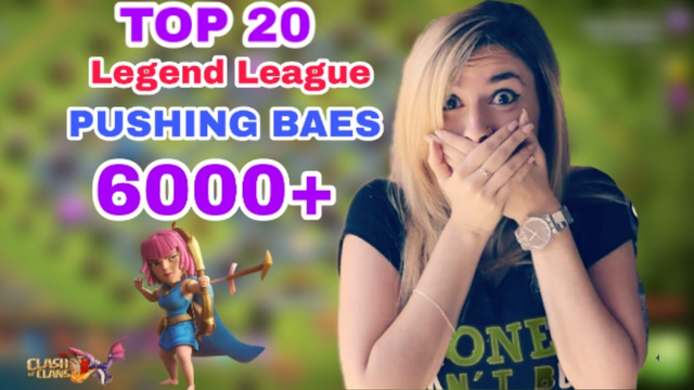 TOP 20 Legend League Pushing Bases 6000++  clash of clans