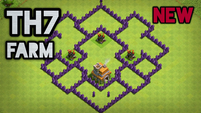 Best Town Hall 7 base(Th7)Farm & Trophy Base 2019/2020  Layout Clash of Clans | Base For CoC