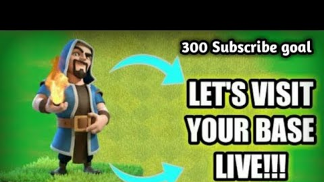 Let,s visit your base | clash of clans live | gaming king 0088
