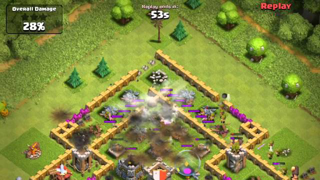 Clash of Clans - New X-Bow in Action