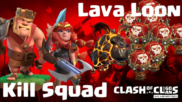 8 easy Triples with Lava Loon and Sui hero's | LaLoon kill squad COC 10/19 clash of clans CW