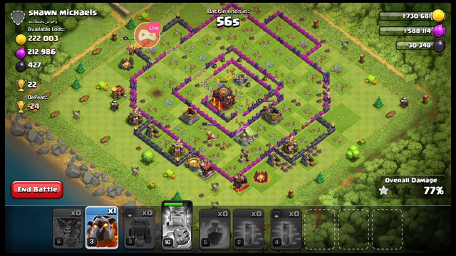 Clash of Clans Live | YOUR DEATH |