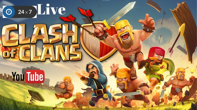 TH9 || clash of clans games || live stream Youtube || Town Hall 9
