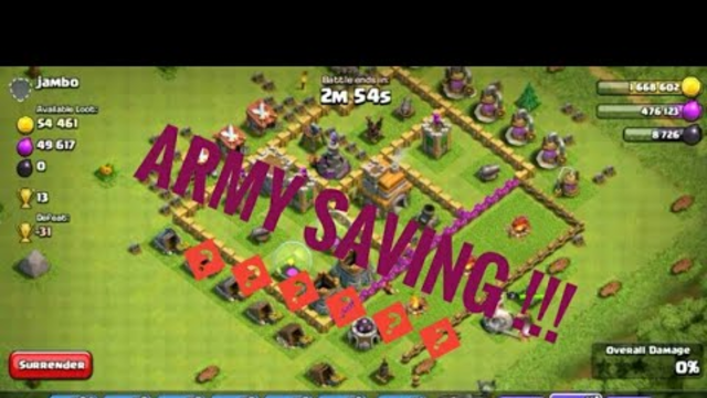 Shaheer The Clan/Clash of clans/The Best way ever to safe your army (TH 8) Players