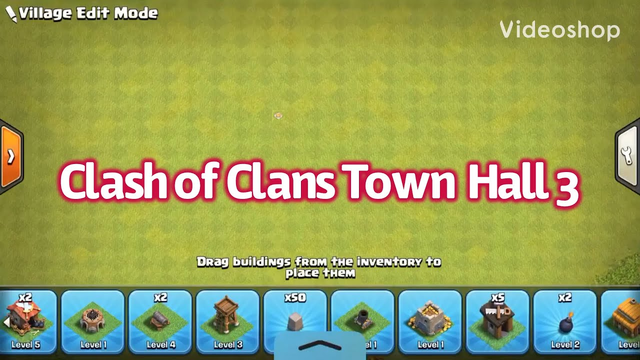 Clash Of Clans Town Hall 3 layout