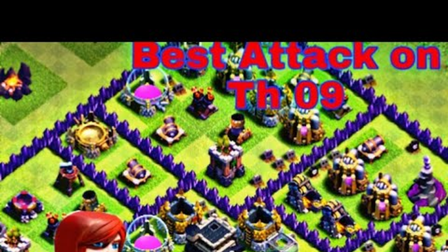 Best Attack on Th 09||Aweasome Loot||Coc  #COC