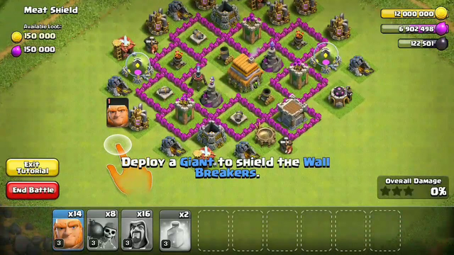 Clash Of Clans Meat Shield(Tutorial 3)