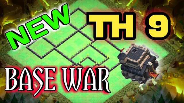 NEW BASE TH 9 CLASH OF CLANS